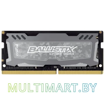 Оперативная память Crucial Ballistix Sport LT 4GB DDR4 SODIMM PC4-19200 (BLS4G4S240FSD)